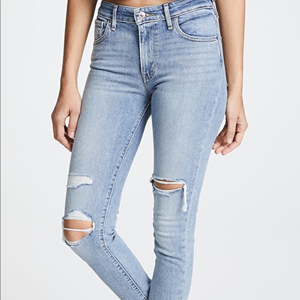 Levi’s 721 high rise skinny jeans